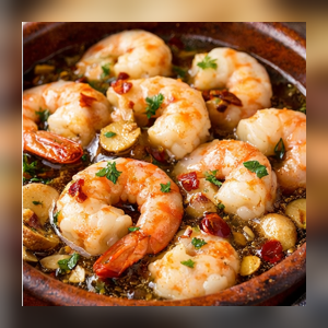 Gambas à l'Ail